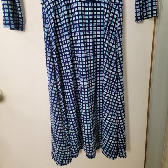 💙 Geometric Print Dress | Size S (4-6) 💙 - Picture 4 of 7